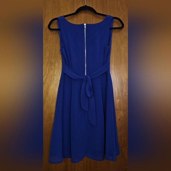 Emerald Sundae Royal Blue Cocktail Dress Juniors size 5 - Picture 3 of 3
